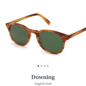 Warby Parker Downing sunglasses in English Oak